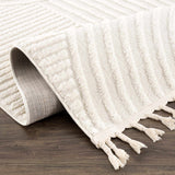 Guiling 3D Rainbow Area Rug with Tassels - Ornate Home