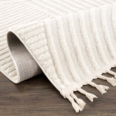Guiling 3D Rainbow Area Rug with Tassels - Ornate Home