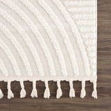 Guiling 3D Rainbow Area Rug with Tassels - Ornate Home