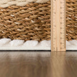 Guiling 3D Rainbow Area Rug with Tassels - Ornate Home
