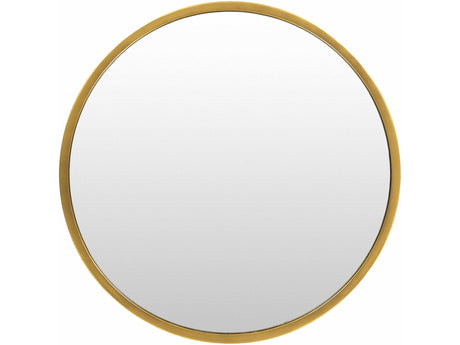 Guinda Round Gold Framed Wall Mirror - Ornate Home