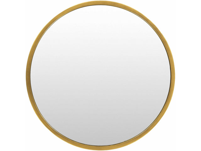 Guinda Round Gold Framed Wall Mirror - Ornate Home