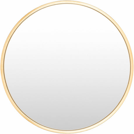 Guinda Round Gold Framed Wall Mirror - Ornate Home