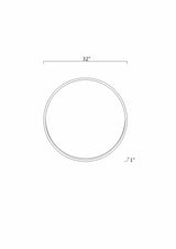 Guinda Round Gold Framed Wall Mirror - Ornate Home