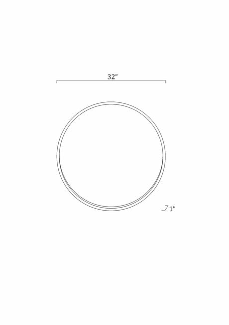 Guinda Round Gold Framed Wall Mirror - Ornate Home