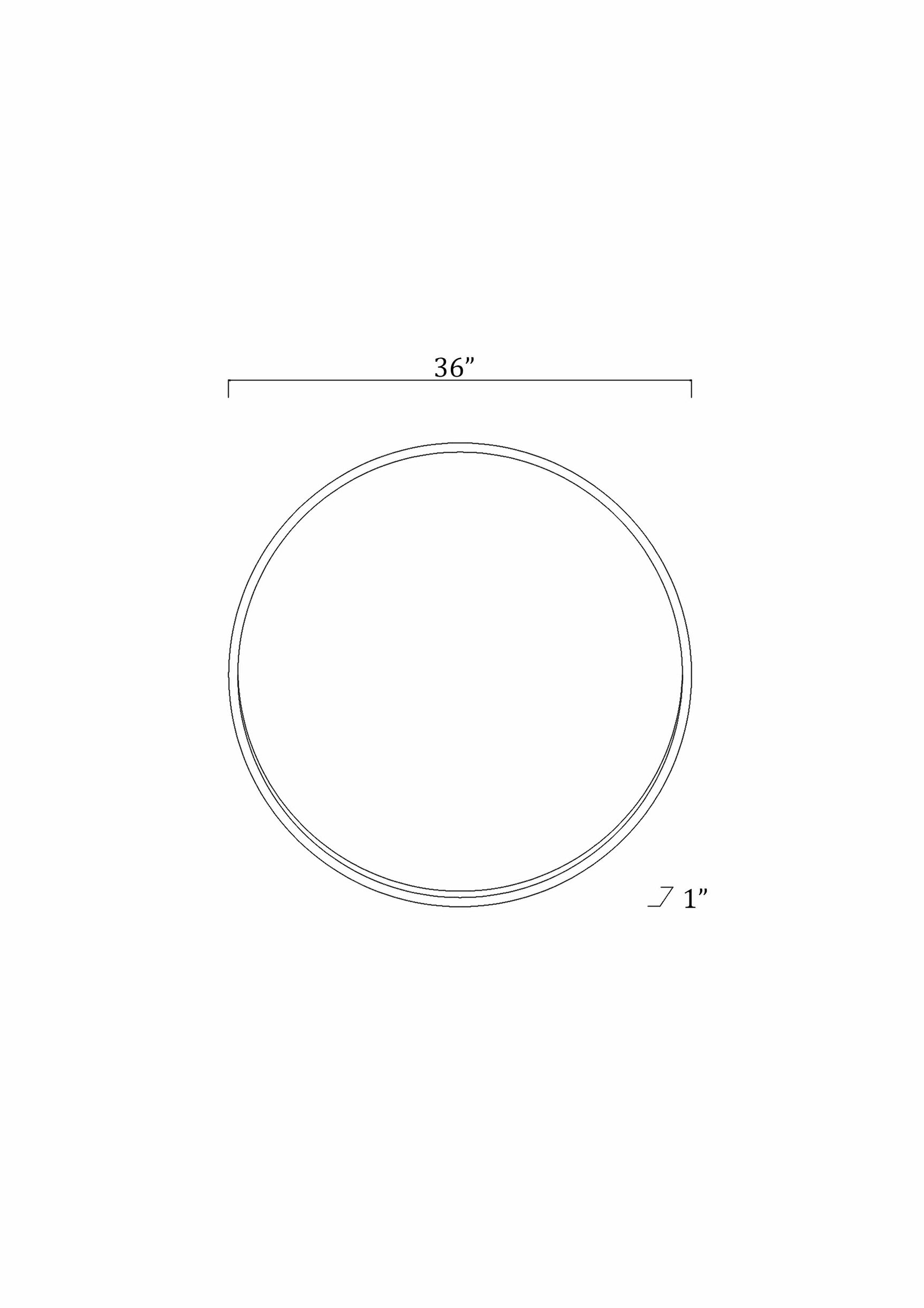 Guinda Round Gold Framed Wall Mirror - Ornate Home