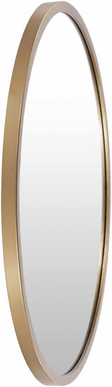 Guindarohan Gold Frame Round Mirror - Ornate Home