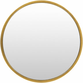 Guindarohan Gold Frame Round Mirror - Ornate Home