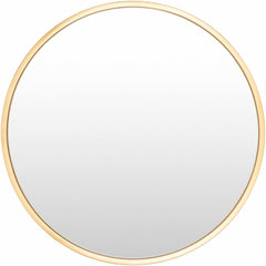 Guindarohan Gold Frame Round Mirror - Ornate Home