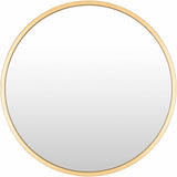 Guindarohan Gold Frame Round Mirror - Ornate Home
