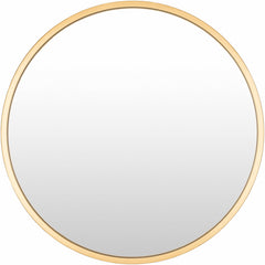Guindarohan Gold Frame Round Mirror - Ornate Home