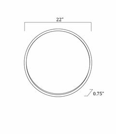 Guindarohan Gold Frame Round Mirror - Ornate Home