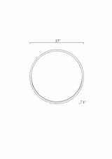 Guindarohan Gold Frame Round Mirror - Ornate Home