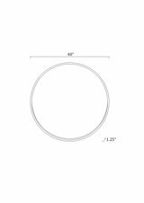 Guindarohan Gold Frame Round Mirror - Ornate Home