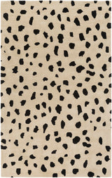 Guiseley Dalmatian Wool Area Rug - Ornate Home