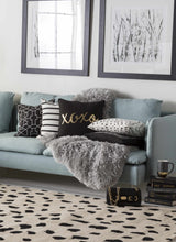 Guiseley Dalmatian Wool Area Rug - Ornate Home