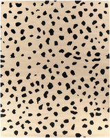 Guiseley Dalmatian Wool Area Rug - Ornate Home