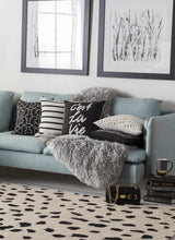 Guiseley Dalmatian Wool Area Rug - Ornate Home