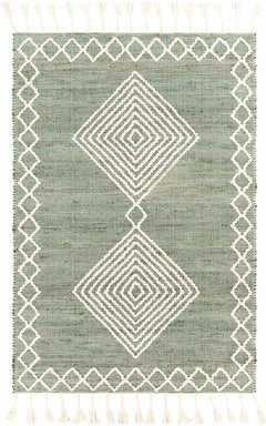 Guiuan Tasseled Jute&Wool Rug - Clearance - Ornate Home