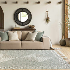 Guiuan Tasseled Jute&Wool Rug - Clearance - Ornate Home