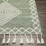 Guiuan Tasseled Jute&Wool Rug - Clearance - Ornate Home