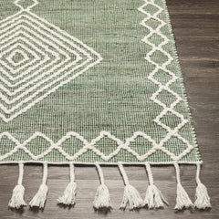 Guiuan Tasseled Jute&Wool Rug - Clearance - Ornate Home