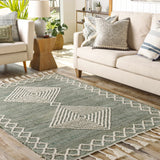 Guiuan Tasseled Jute&Wool Rug - Clearance - Ornate Home