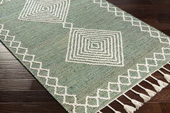Guiuan Tasseled Jute&Wool Rug - Clearance - Ornate Home