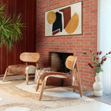 Guleen Brown/Natural Occasional Chair - Ornate Home