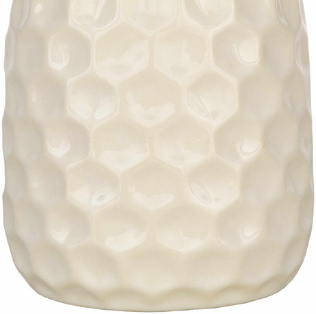 Gulmarrad Textured Ivory Ceramic Table Lamp - Ornate Home