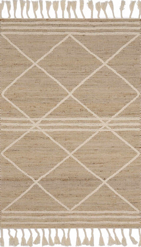 Gulnur Natural Jute&Wool Trellis Rug - Clearance - Ornate Home