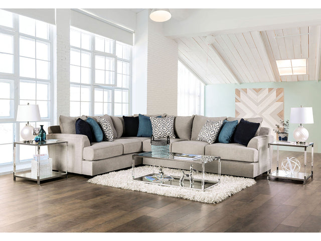 Gunnersbury Gray Sectional - Ornate Home