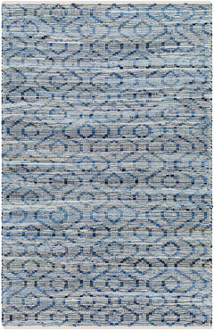 Gurit Blue & Brown Area Rug - Clearance - Ornate Home