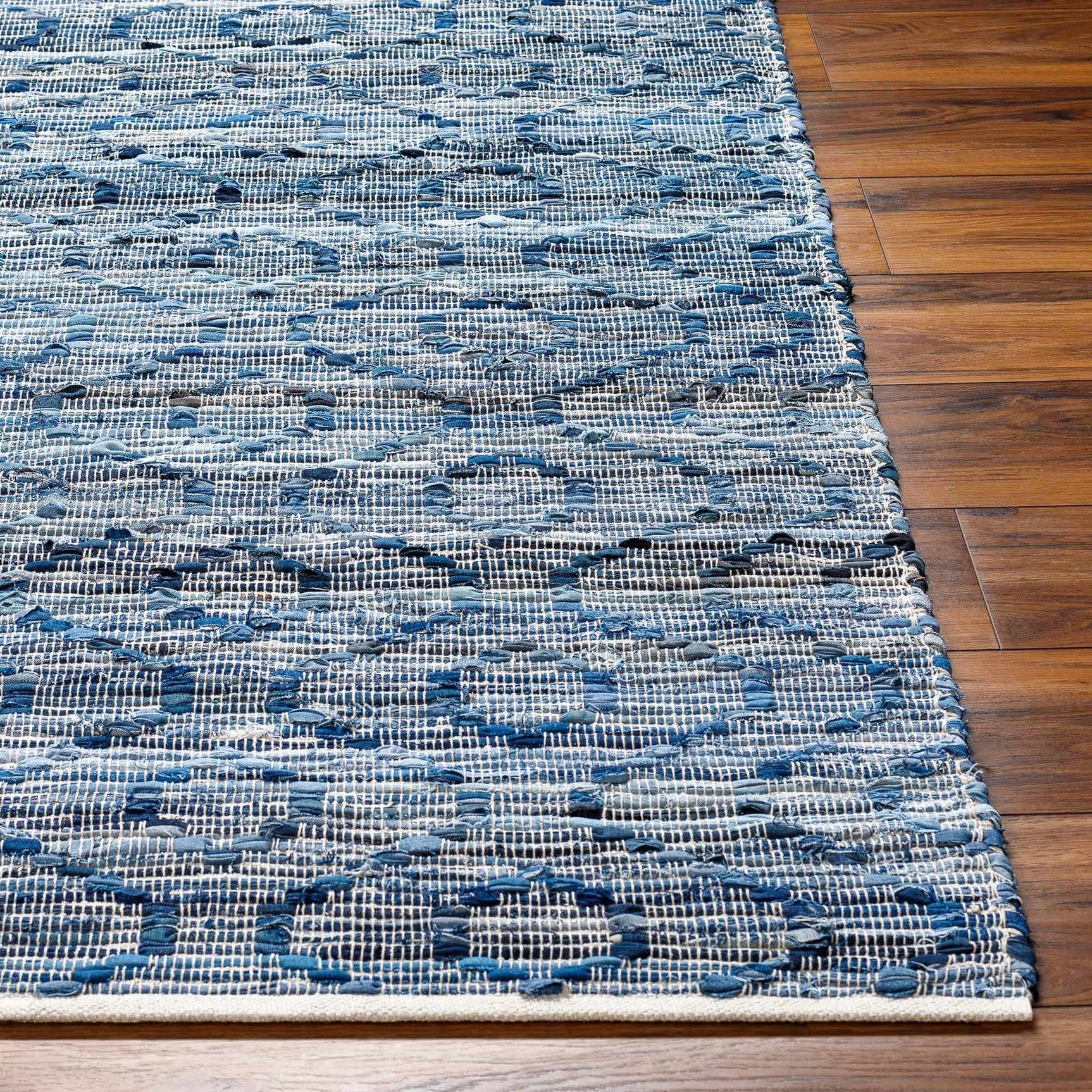 Gurit Blue & Brown Area Rug - Clearance - Ornate Home