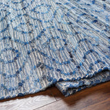 Gurit Blue & Brown Area Rug - Clearance - Ornate Home