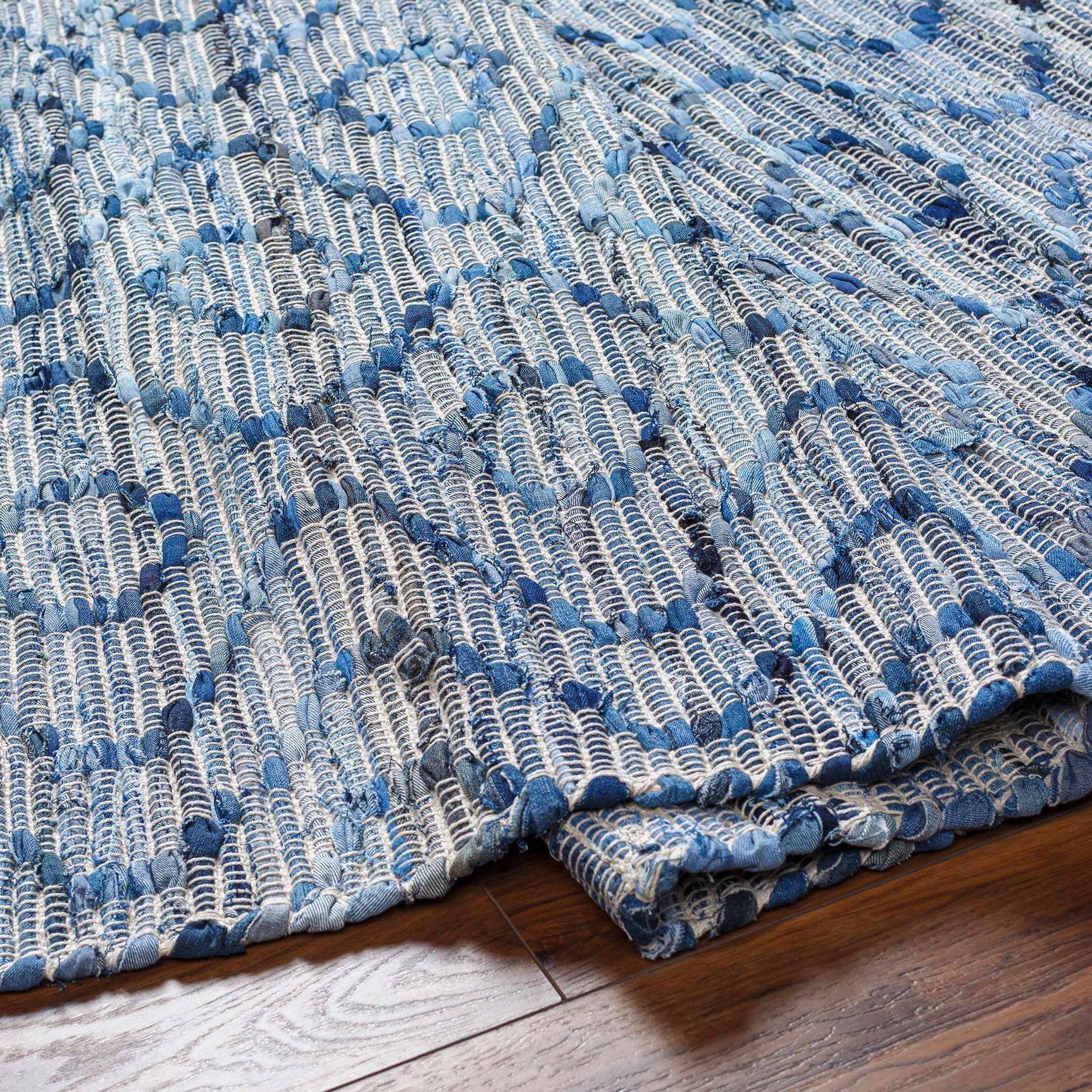 Gurit Blue & Brown Area Rug - Clearance - Ornate Home