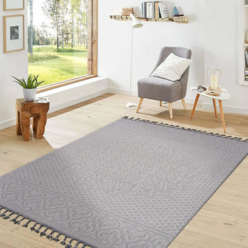 Guros Stylish Indoor Area Rug 5' x 7' - Ornate Home