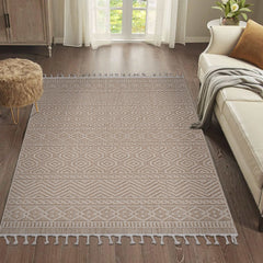 Guros Stylish Indoor Area Rug 5' x 7' - Ornate Home
