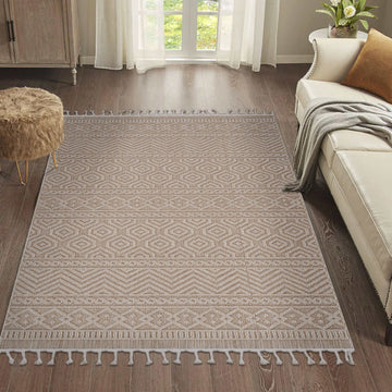 Guros Stylish Indoor Area Rug 5' x 7' - Ornate Home