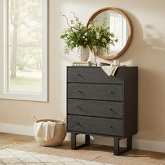 Gus Black Chest - Ornate Home