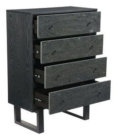 Gus Black Chest - Ornate Home