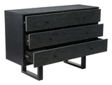 Gus Black Dresser - Ornate Home