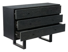 Gus Black Dresser - Ornate Home