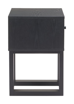 Gus Black Nightstand - Ornate Home