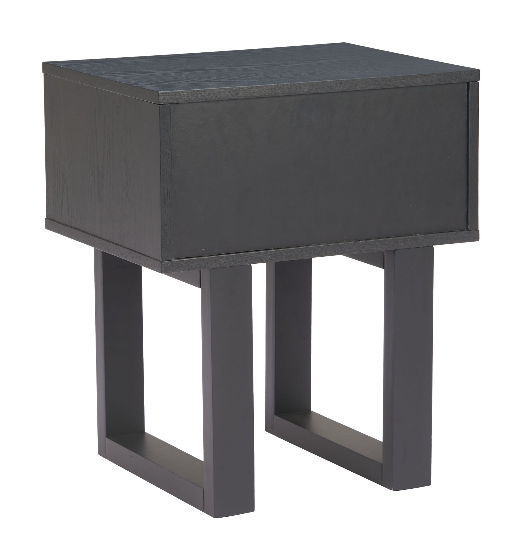 Gus Black Nightstand - Ornate Home