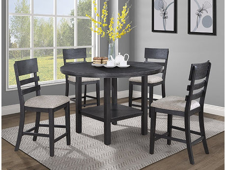 Guthrie Brown Counter Height Chair (Set of 2) - Ornate Home