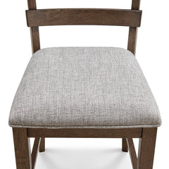 Guthrie Brown/Light Gray Counter Height Chair (Set of 2) - Ornate Home