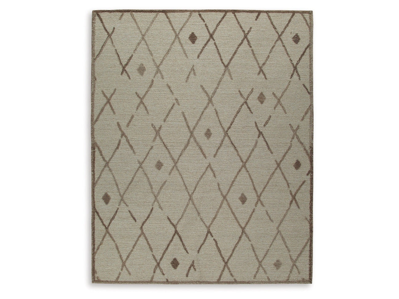 Guyford Beige/Brown Large Rug (Online Special Price) - Ornate Home