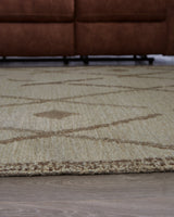 Guyford Beige/Brown Medium Rug (Online Special Price) - Ornate Home