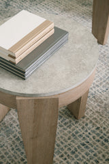 Guystone Light Brown Occasional Table Set (Set of 3) (Online Special Price) - Ornate Home